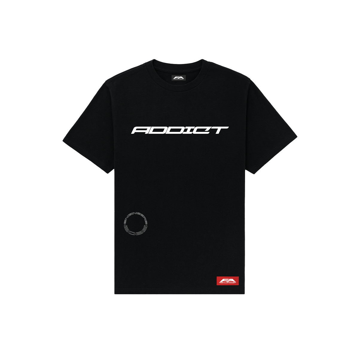 ADDICT TEE 'BLACK'