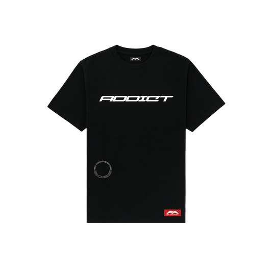 ADDICT TEE 'BLACK'