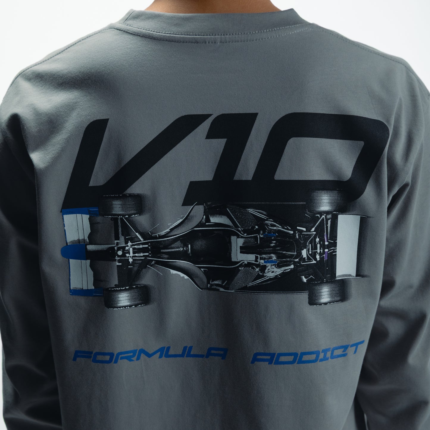 V10 LONG SLEEVE 'GRAY'